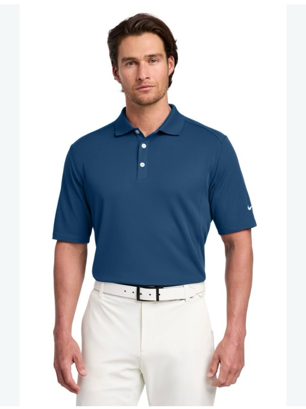 Nike Golf Tour Performance x Dri-FIT men’s polo shirt. Medium Classic Navy